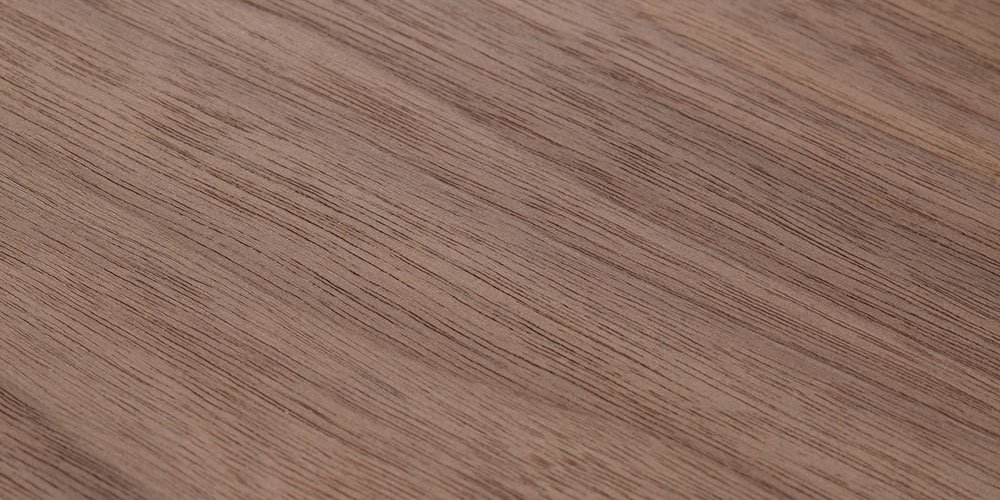Walnut natural matt real wood veneer sample